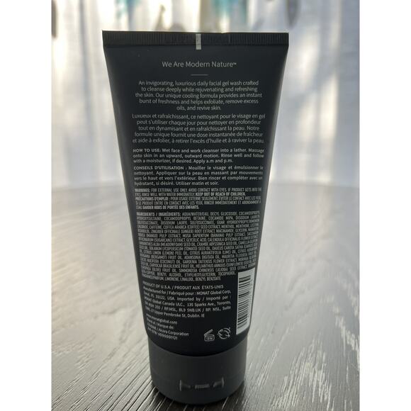 Monat For Men Essential Face Wash All Skin Types - 5 oz / 150ml - New, Sealed - Picture 3 of 5